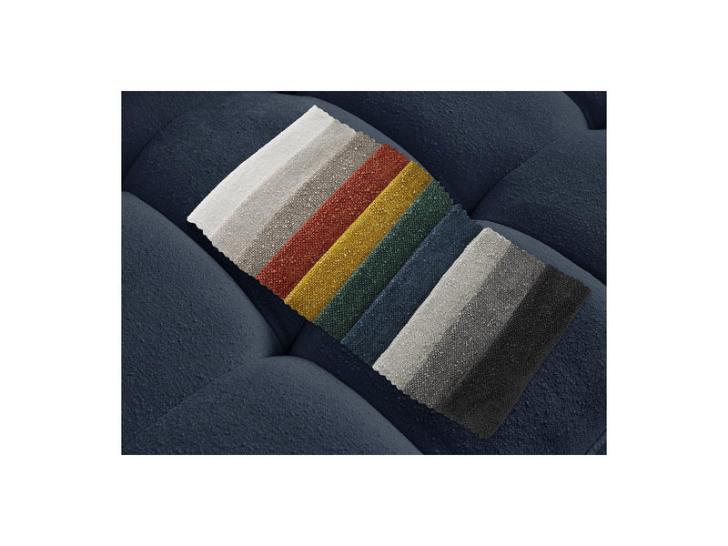 Canapé D'Angle Fixe - Anis - Tissu Texturé - Angle Gauche