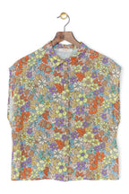 The Vicky Lilac Flower Blouse