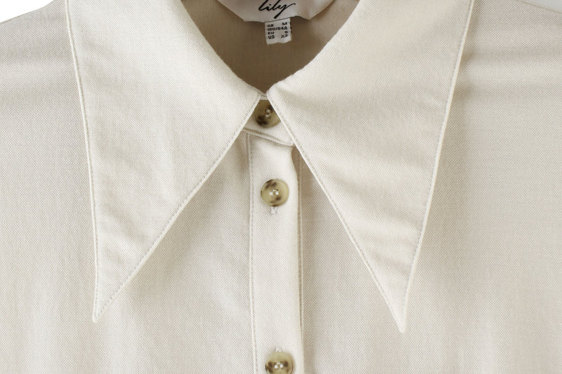 Lily - Chemise - Beige Clair Café