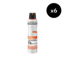 Lot De 6 - Men Expert Hydra Energetic Déodorant Spray Anti-Transpirant Extreme Sport 150Ml