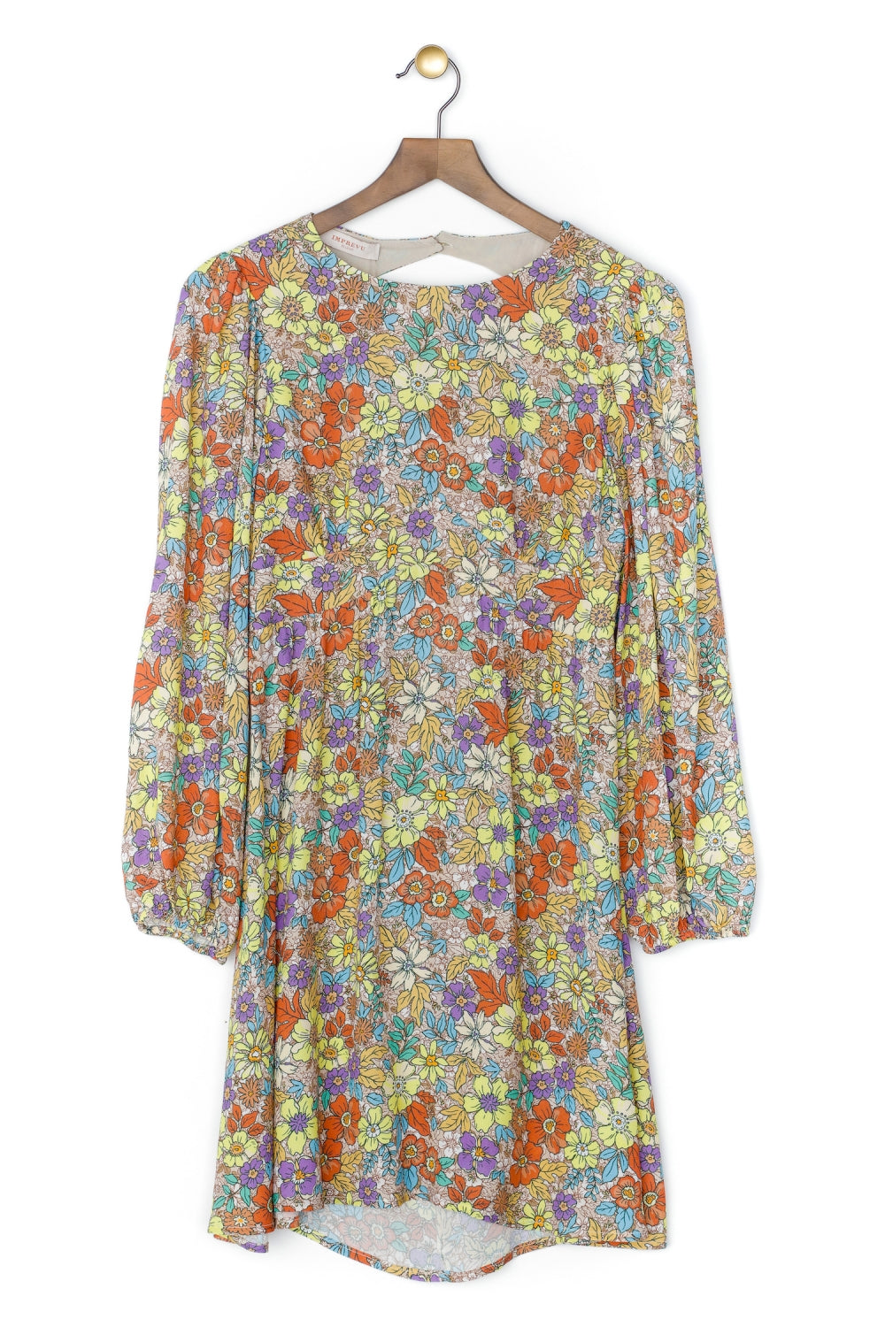 The Kamala Lilac Flower Dress
