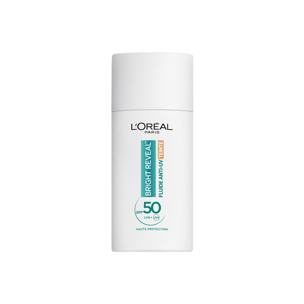 Bright Reveal Anti-UV Fluid SPF 50 Medium Tint Niacinamide