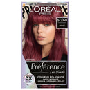 Preferencia Color brillante 5.260 Púrpura