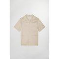 Chemise Short Sleeve Hank Ss Pkt - Ivory