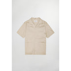 Chemise Short Sleeve Hank Ss Pkt - Ivory