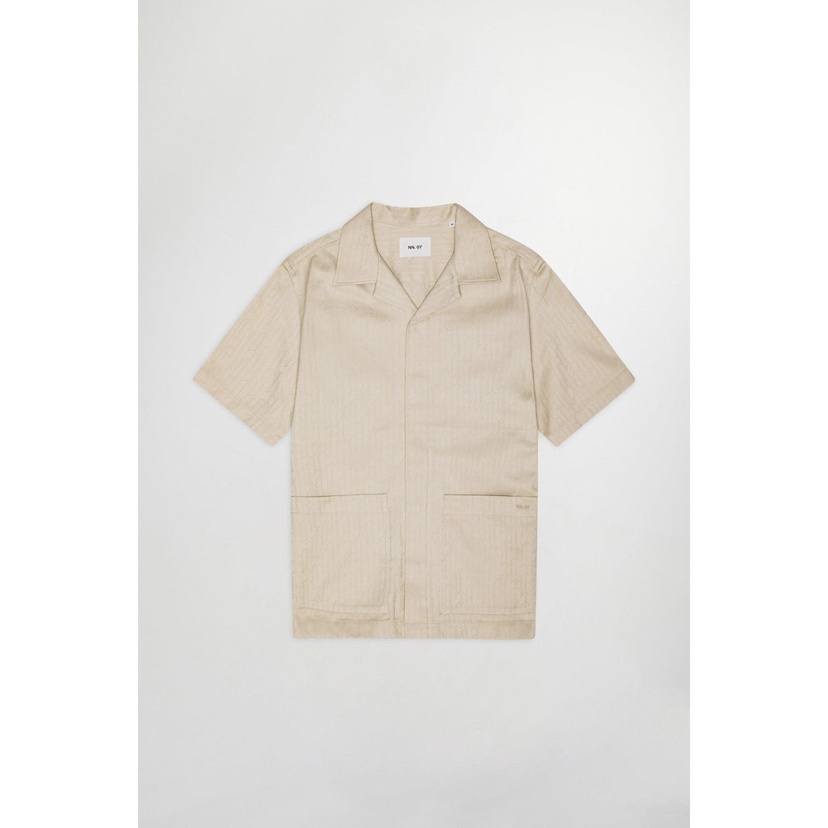 Chemise Short Sleeve Hank Ss Pkt - Ivory