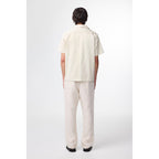 Chemise Short Sleeve Hank Ss Pkt - Ivory