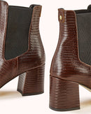 Bottines Lacado - Marron