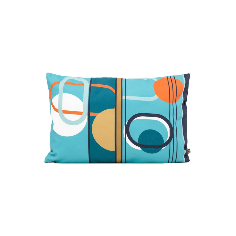 Haomy - Funda de cojín Nikki - Azul