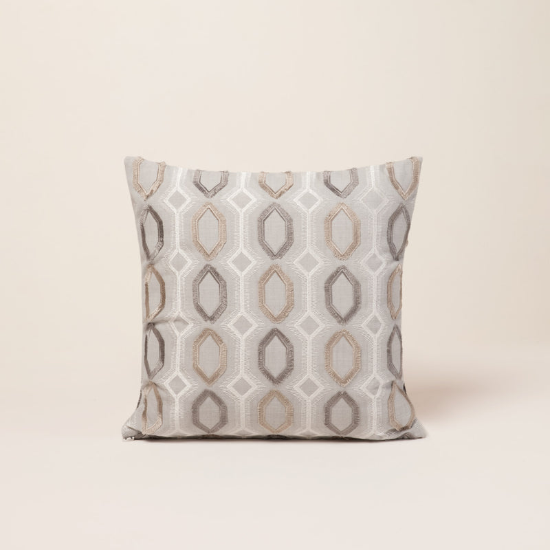 Housse De Coussin Bartolo - Lin Et Gris