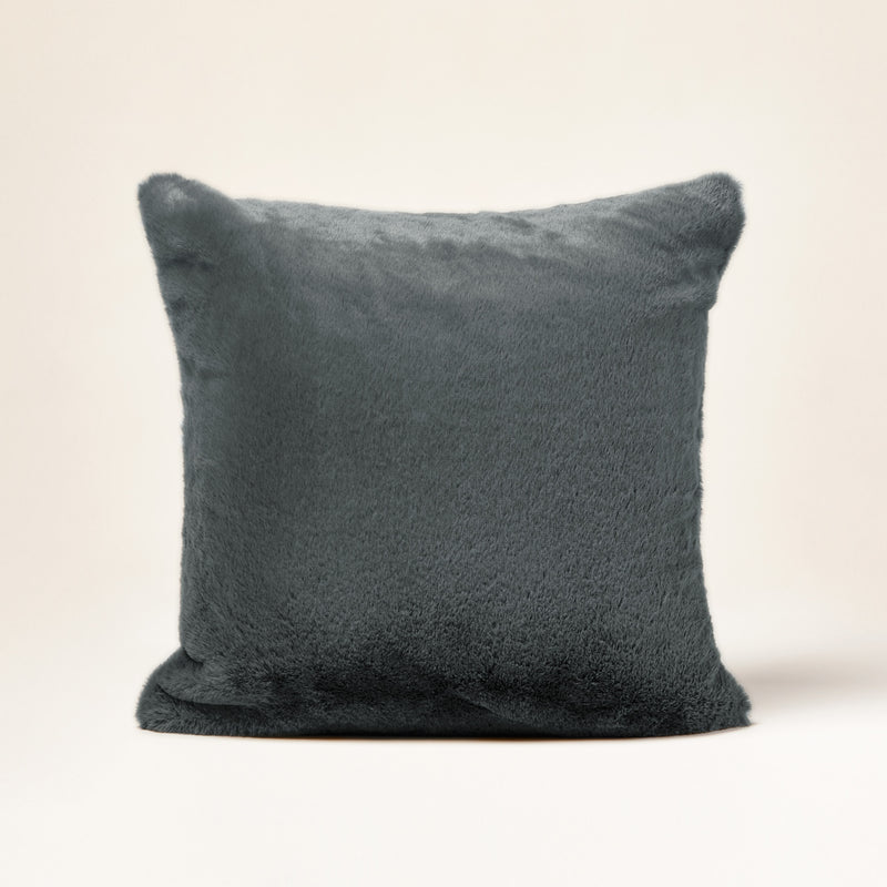 Housse De Coussin Bianca - Gris Ombre