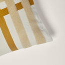 Housse De Coussin Scott - Blanc Cassé Et Ocre