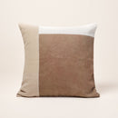 Housse De Coussin Arez - Naturel Et Brun