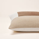 Housse De Coussin Arez - Naturel Et Brun