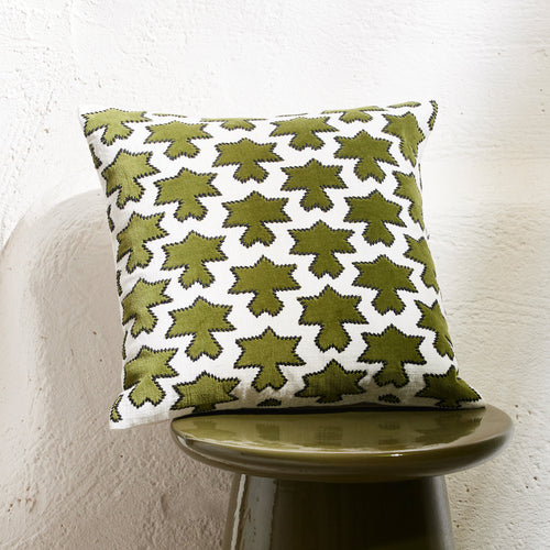 Housse De Coussin Kaktus - Vert Mousse