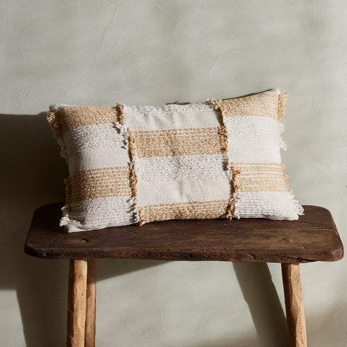 Housse De Coussin Silas - Naturel