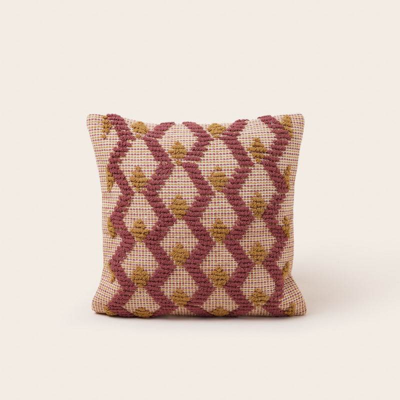 Housse De Coussin Ysa - Rose Framboise