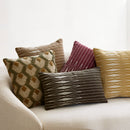 Housse De Coussin Esra - Olive Brune