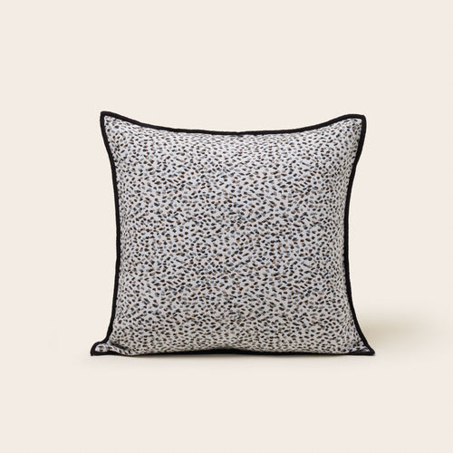 Housse De Coussin Ocelo - Blanc Et Noir