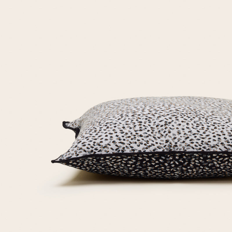 Housse De Coussin Ocelo - Blanc Et Noir