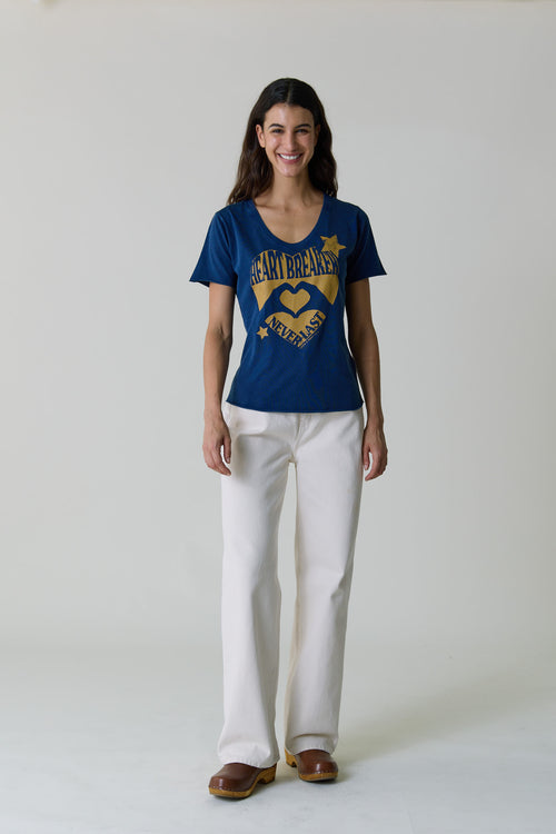 Tshirt Tizia Heart - Marine