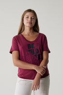 Tshirt Tizia Wise - Vin