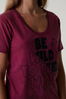 Tshirt Tizia Wise - Vin