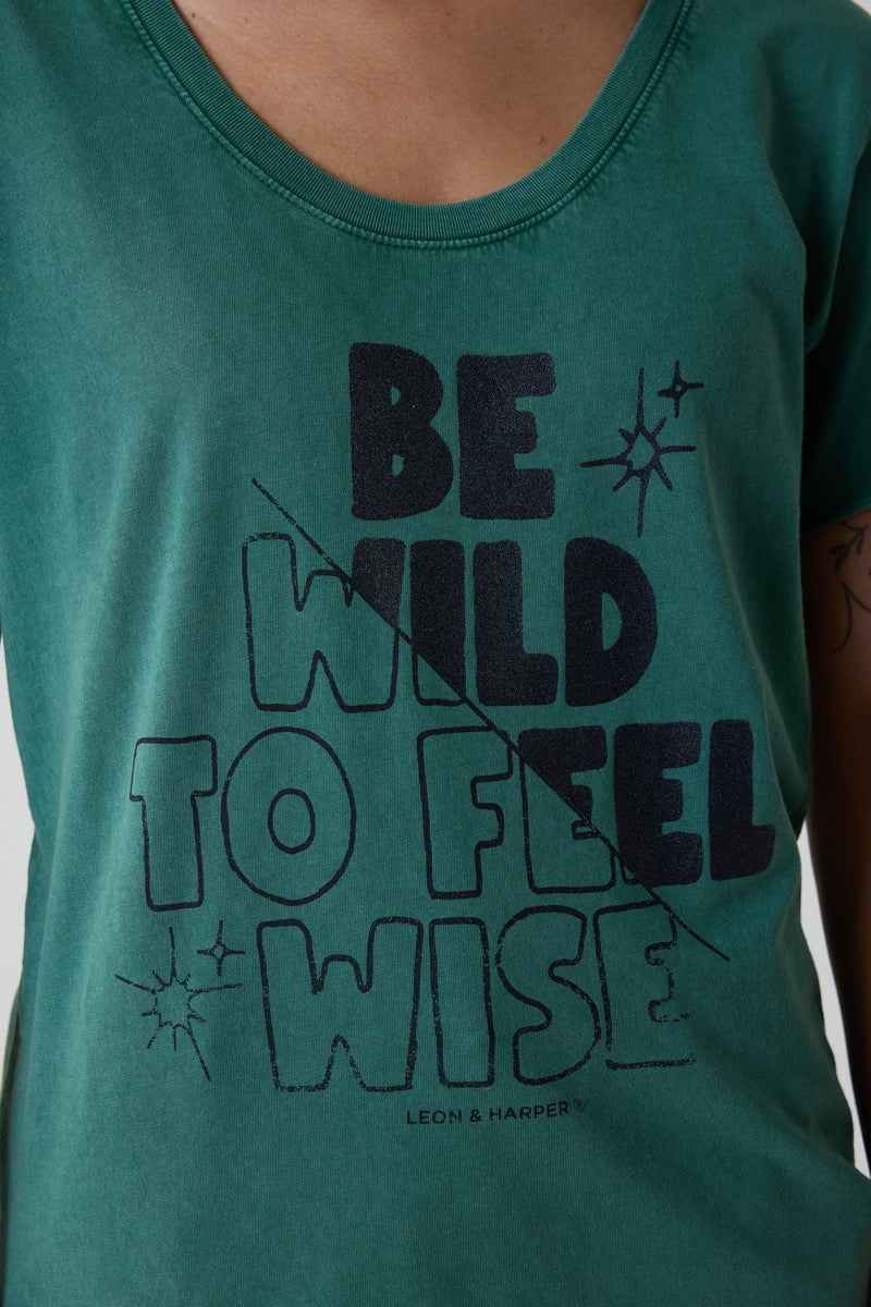 Tshirt Tizia Wise - Vert