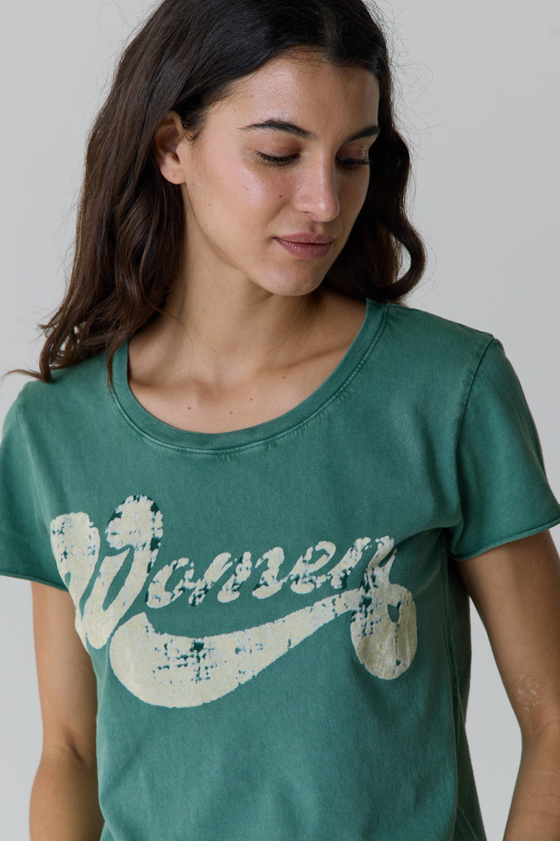 Camiseta Toro Mujer - Verde