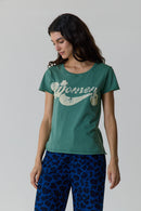 Camiseta Toro Mujer - Verde