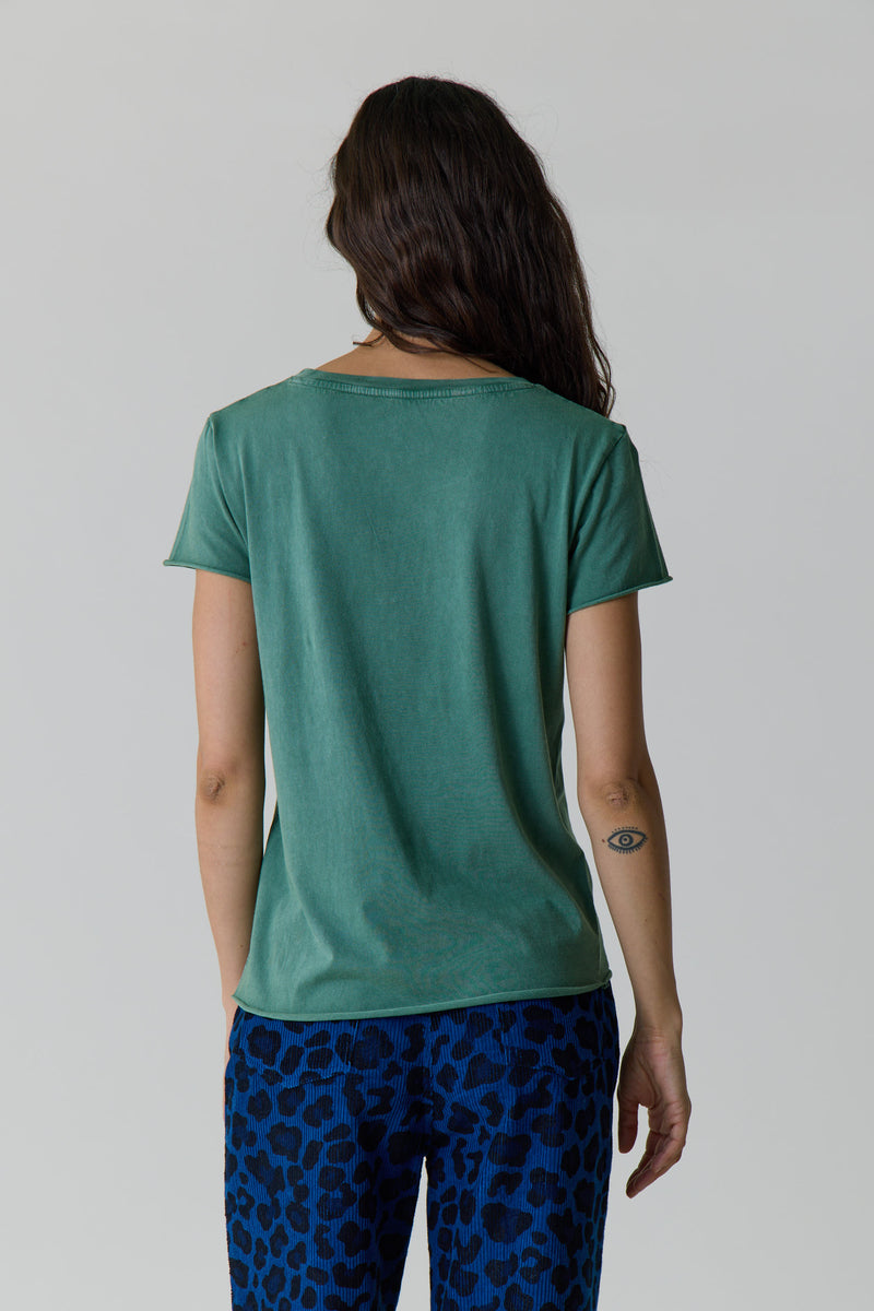 Camiseta Toro Mujer - Verde