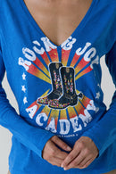 Tshirt Tomy Academy - Bleu