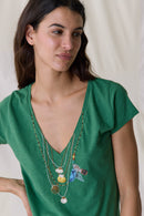 Tshirt Tonton Caruso - Vert