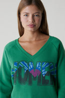 Shiva Women Sweat Top - Verde