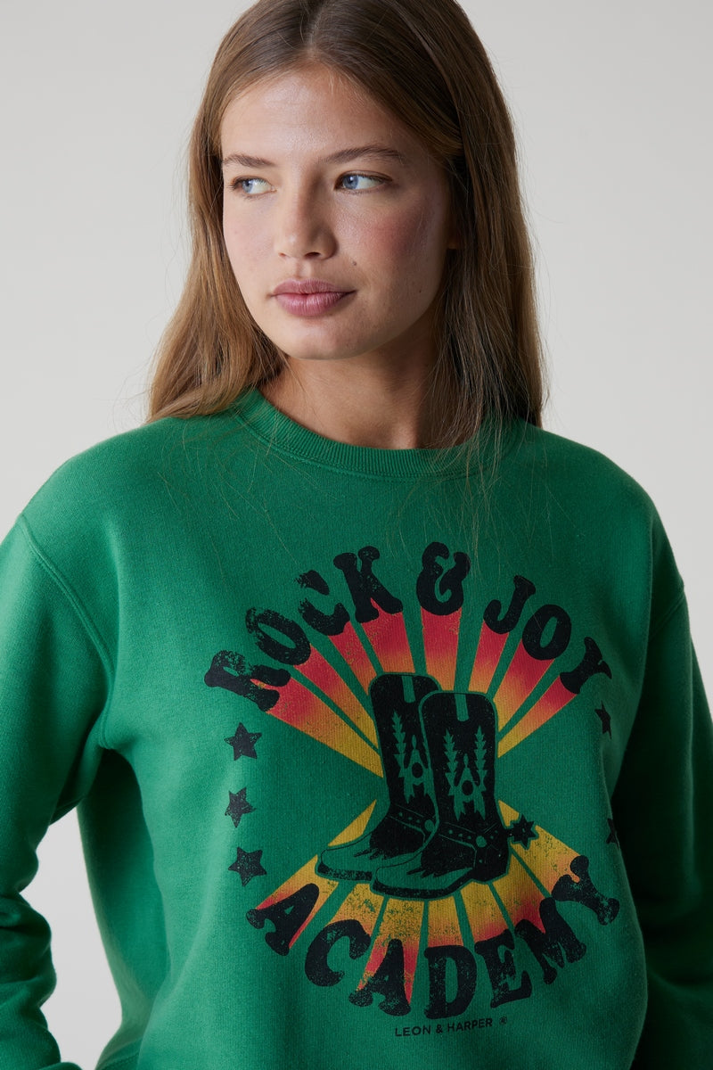 Aca Sweat Top - Green