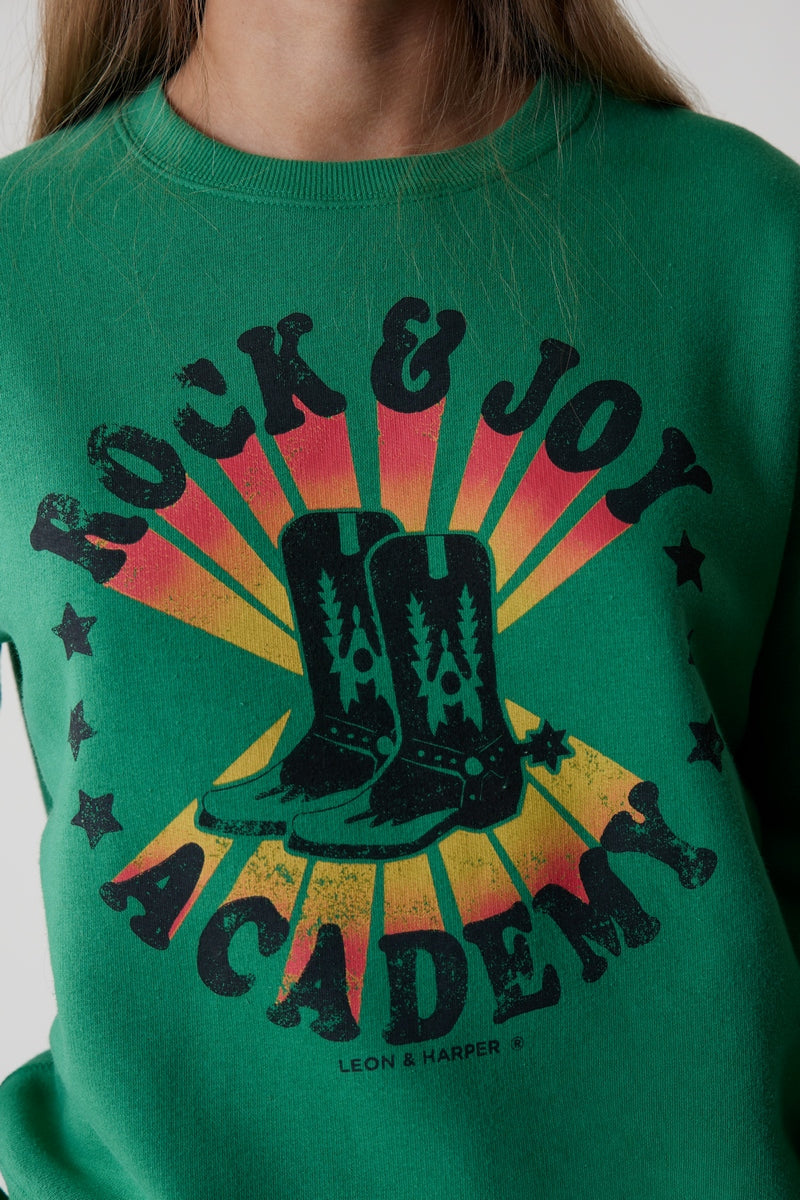 Aca Sweat Top - Green