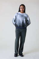 Sortie Forest sweatshirt - Blanc