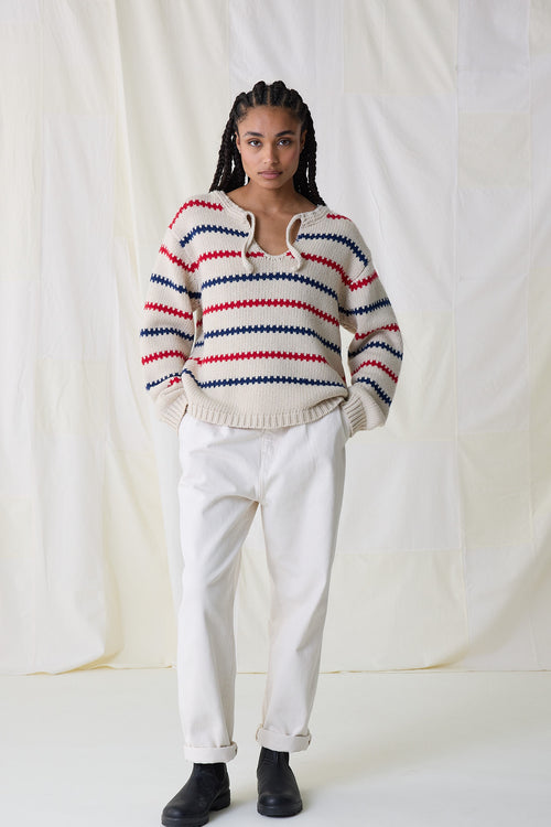 Marina Sea sweater - Blanc