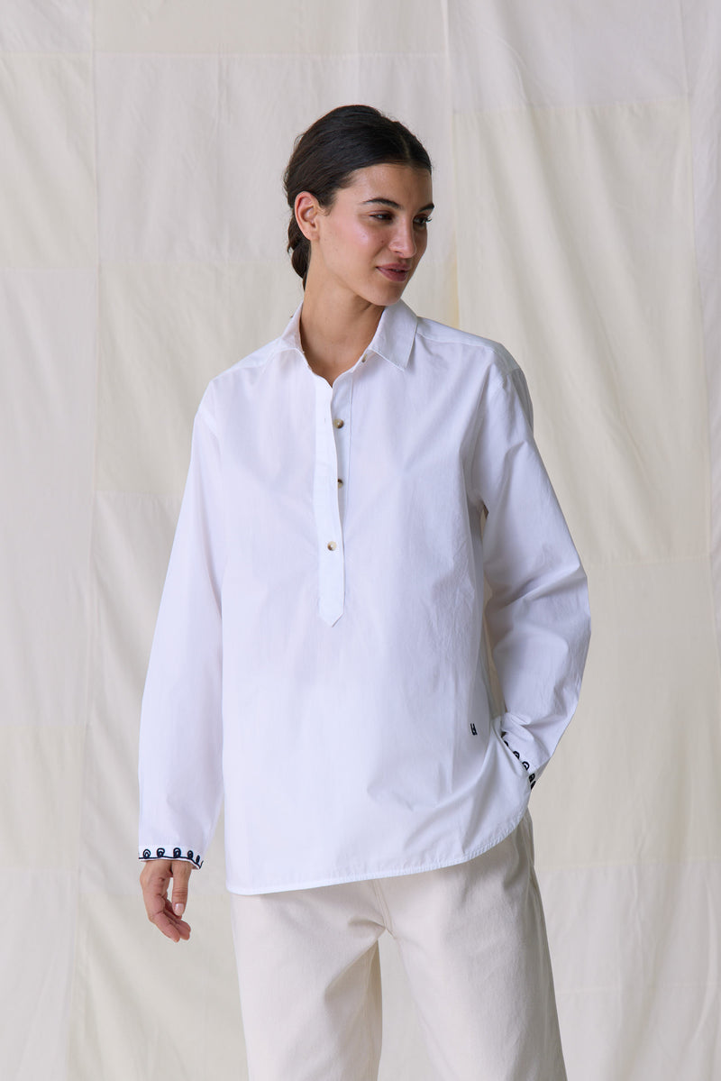 Chemise Chipo Plain - Blanc