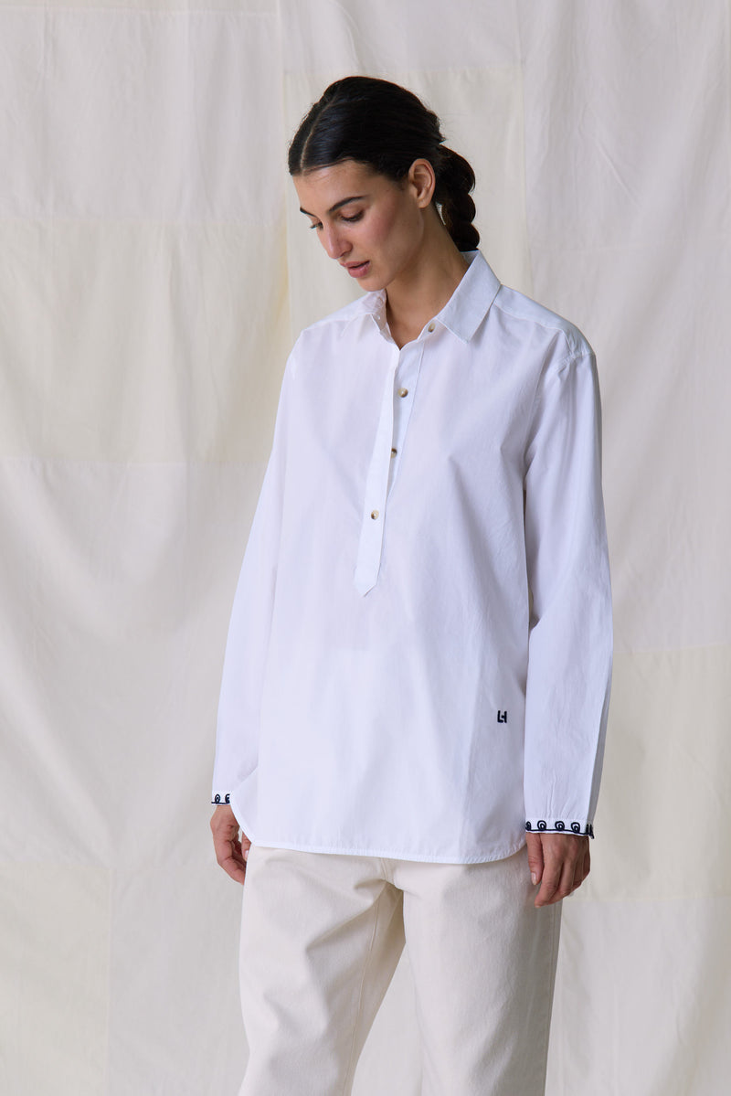 Chemise Chipo Plain - Blanc