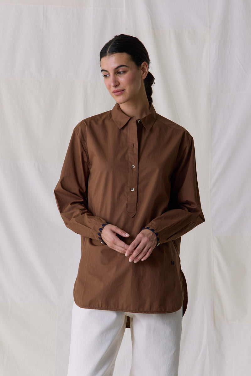 Chemise Chipo Plain - Caramel