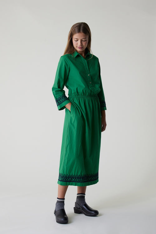 Robe Rigolo Plain - Vert