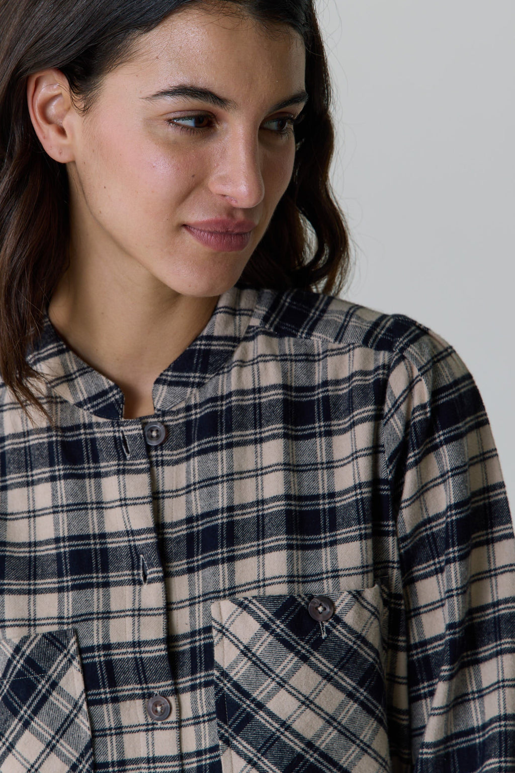 Camisa Chrono Check - Negro