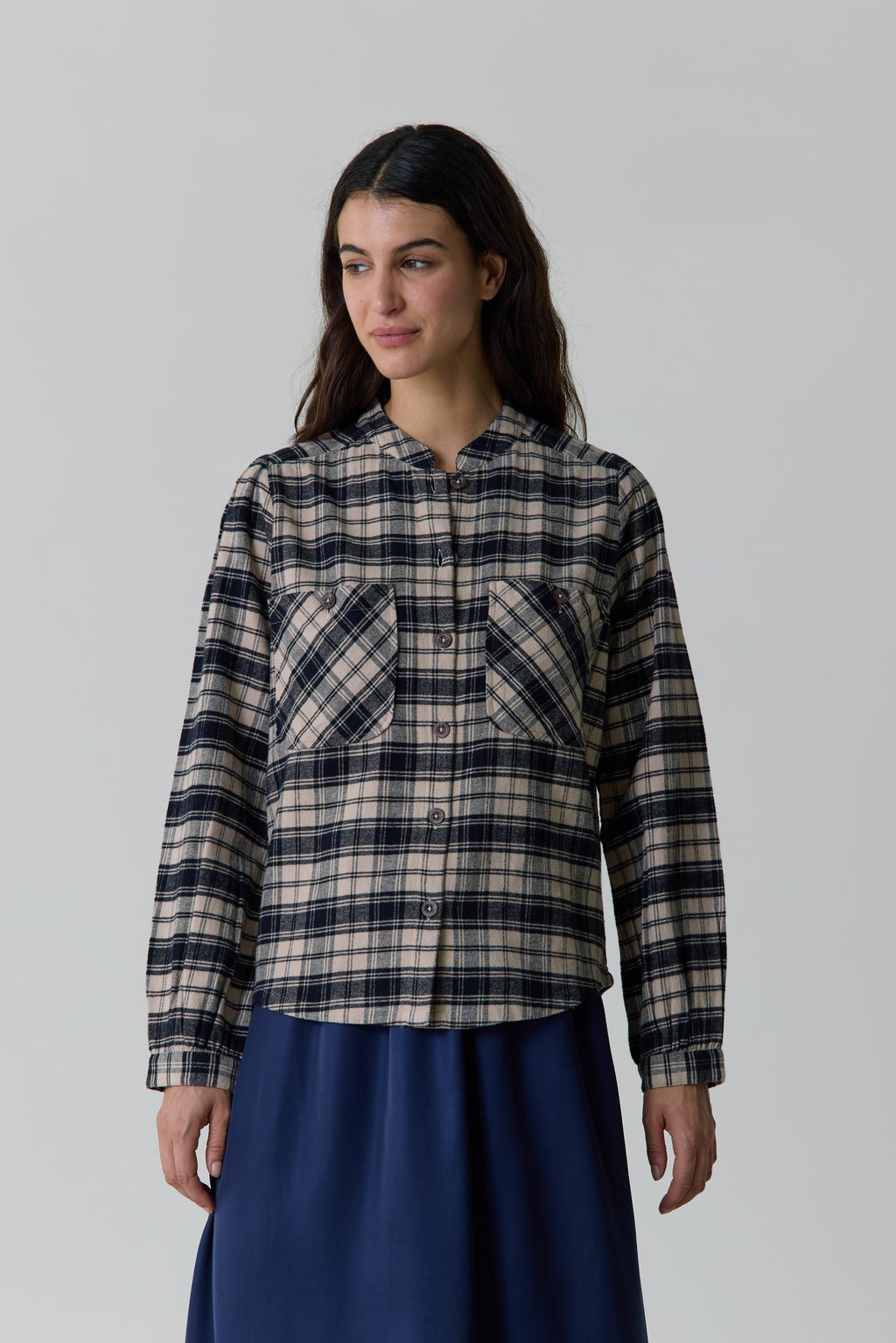 Camisa Chrono Check - Negro