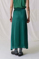 Juliette skirt uni - Emerald