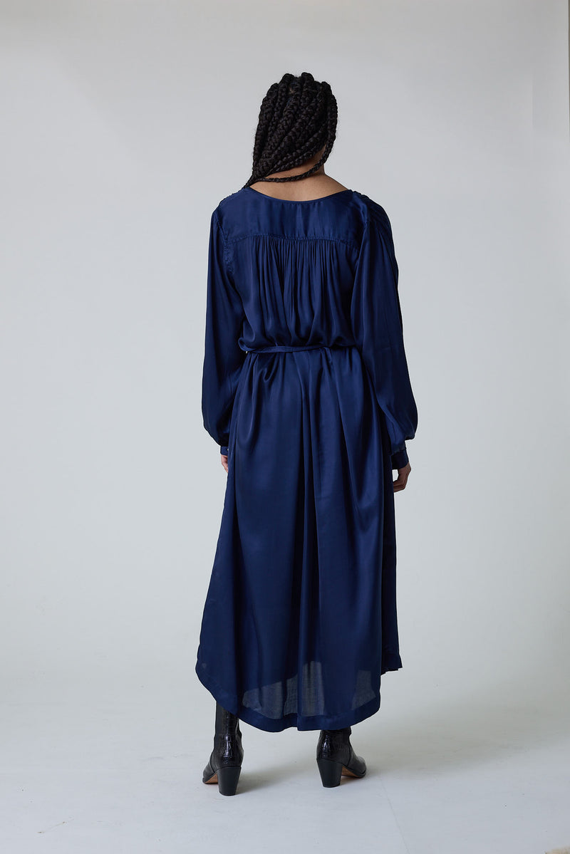 Robe Raimy Plain - Iris noir