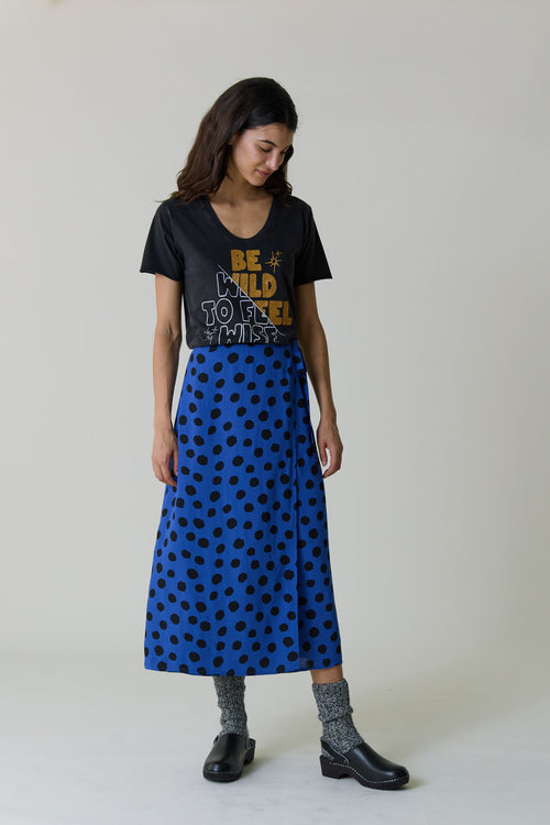 Jimini Spot skirt - Blue