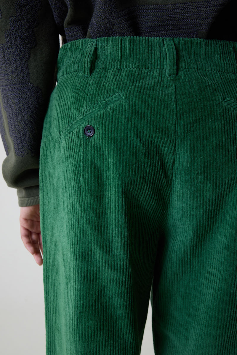 Prom Pantalones lisos - Verde