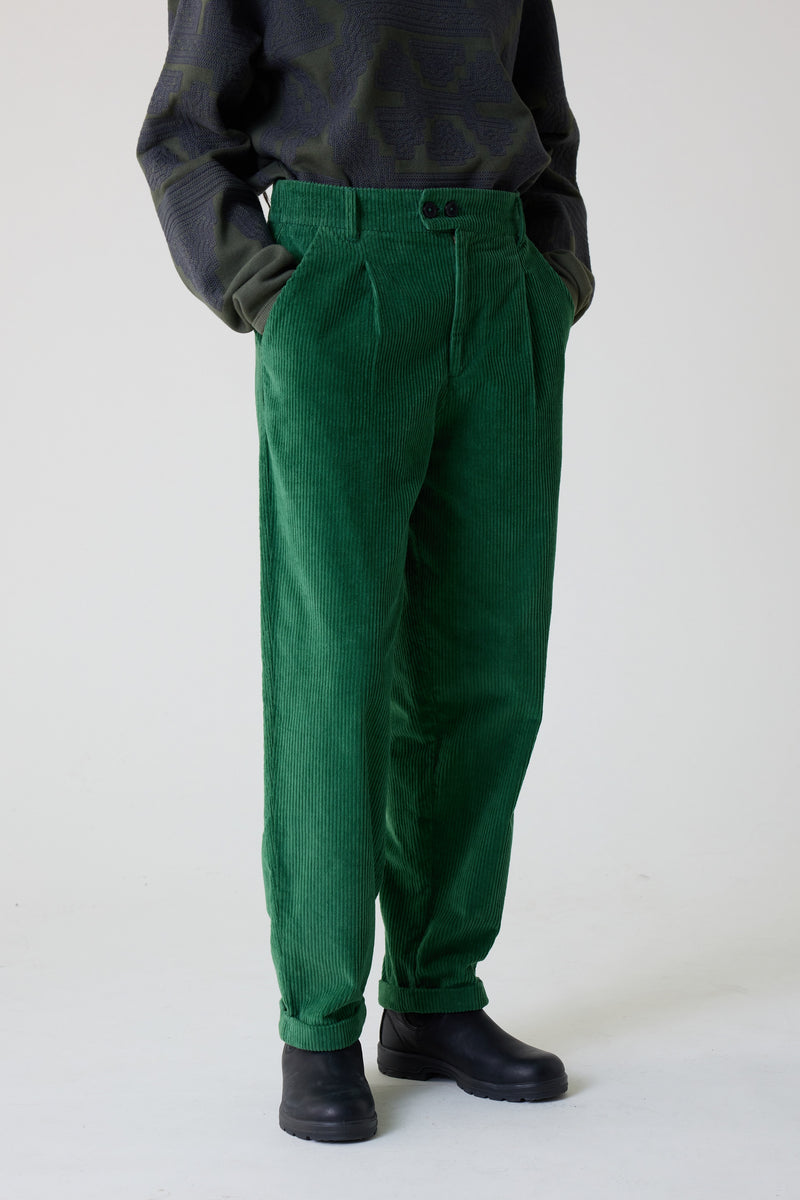 Prom Pantalones lisos - Verde