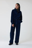 Orelie jumpsuit uni - Iris black